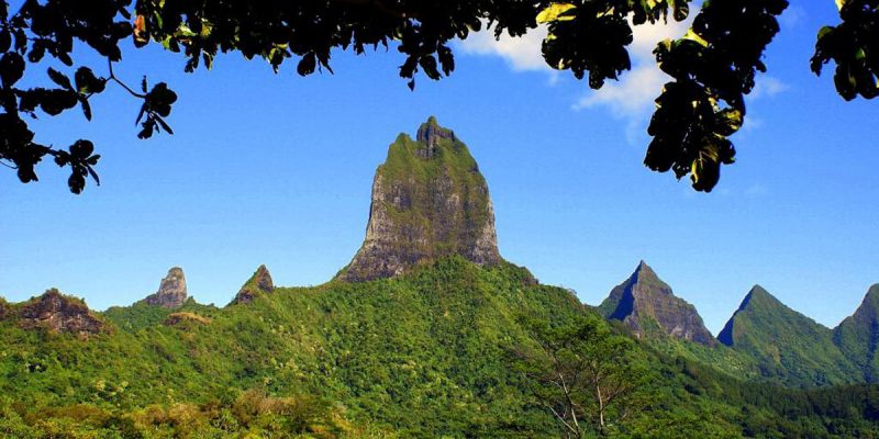 Monte Mouaroa Moorea entre las 10 montañas mas espectaculares del mundo